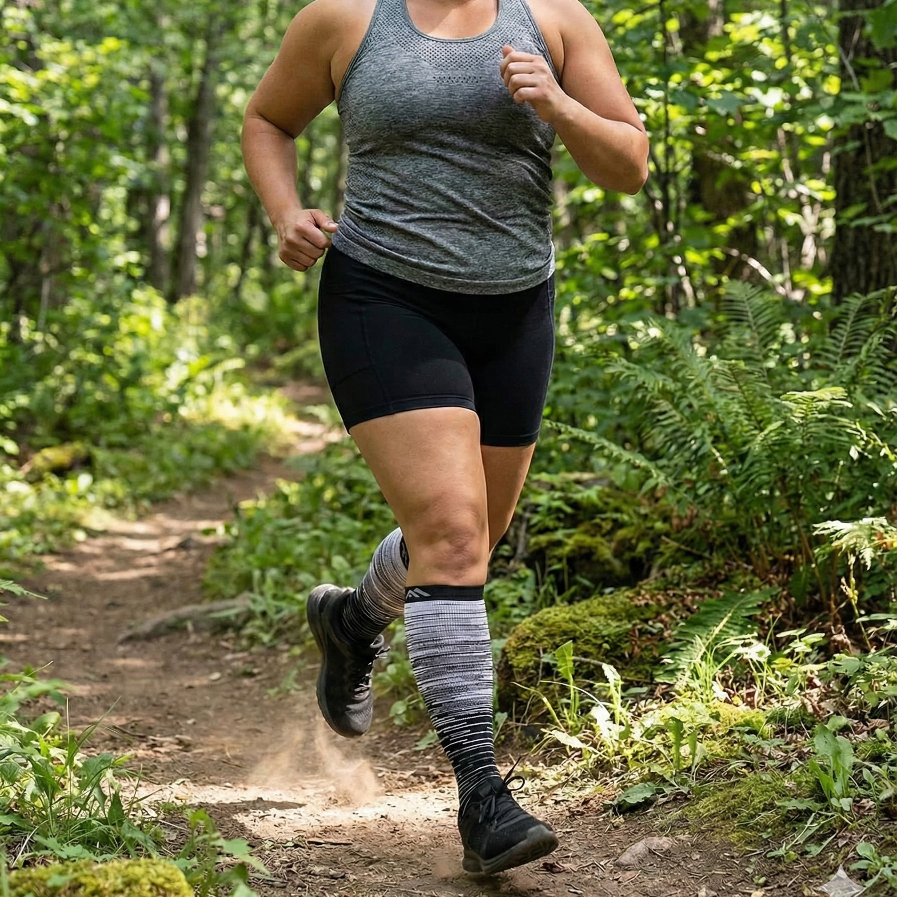 LIVLUS Wide Calf Graduated Compression Socks