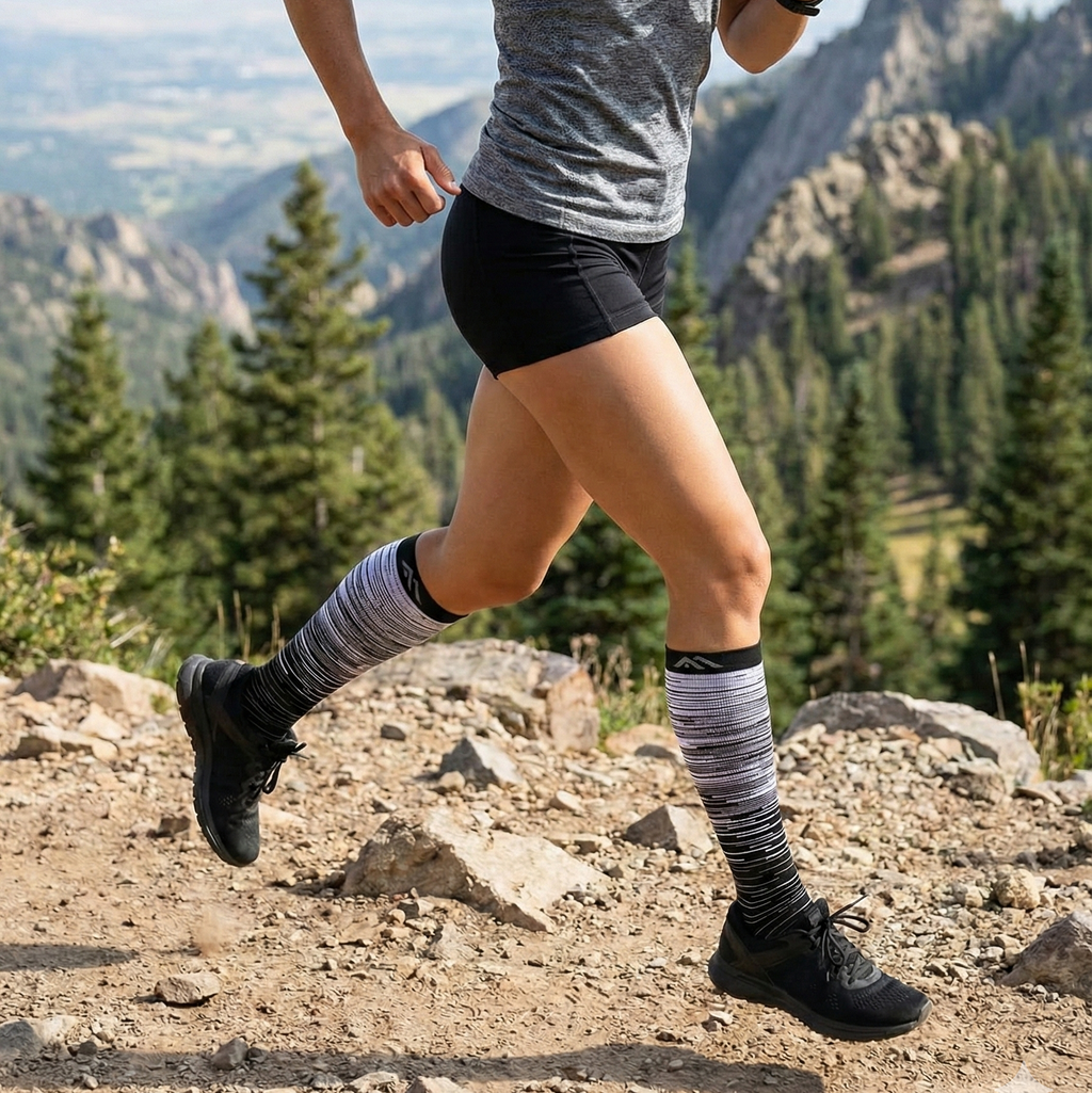 LIVLUS Wide Calf Graduated Compression Socks