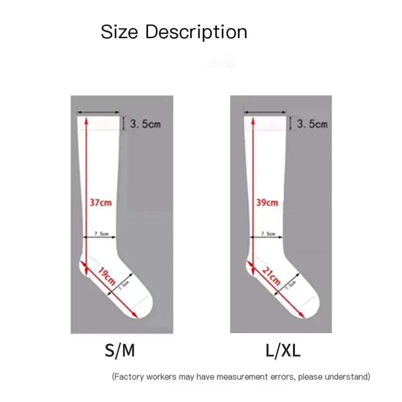 LIVLUS Wide Calf Graduated Compression Socks